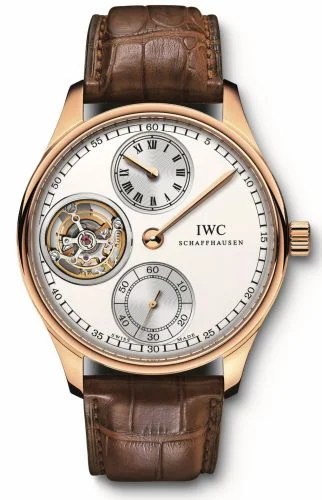 IWC Portugieser Regulateur Tourbillon Rose Gold / Silver IW5446-02 (IW544602)